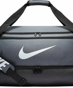 Offres ✔️ Sac De Sport Mixte NIKE NK BRSLA M DUFF - GRIS 🛒
