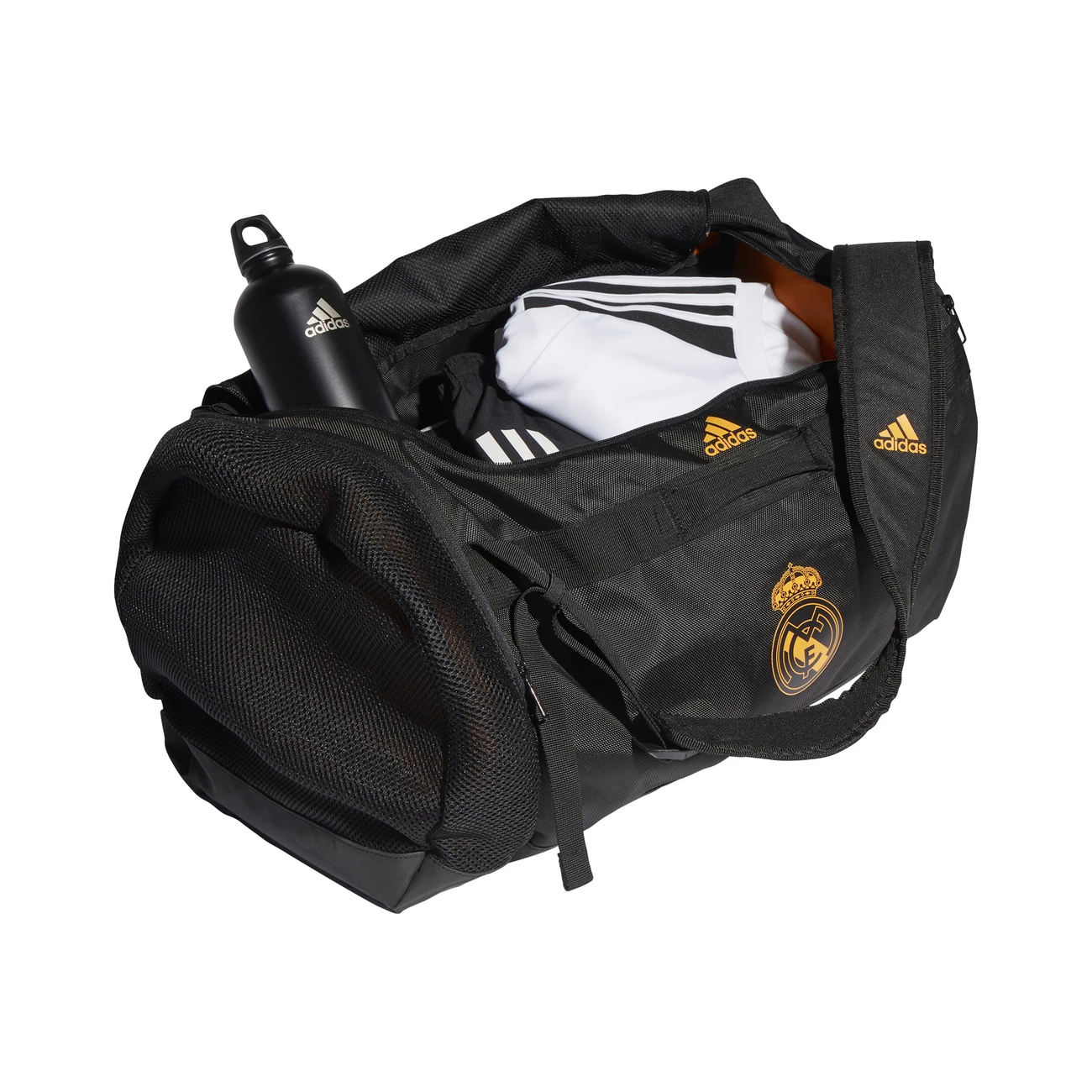 Sortie ⭐ Football Adidas Sac En Toile Real Madrid Moyen Format NOIR 🥰 3 Sortie ⭐ Football Adidas Sac En Toile Real Madrid Moyen Format NOIR 🥰